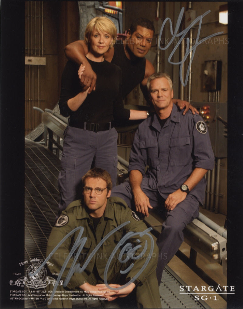 CHRIS JUDGE and MICHAEL SHANKS - Stargate: SG-1 Dual Signed