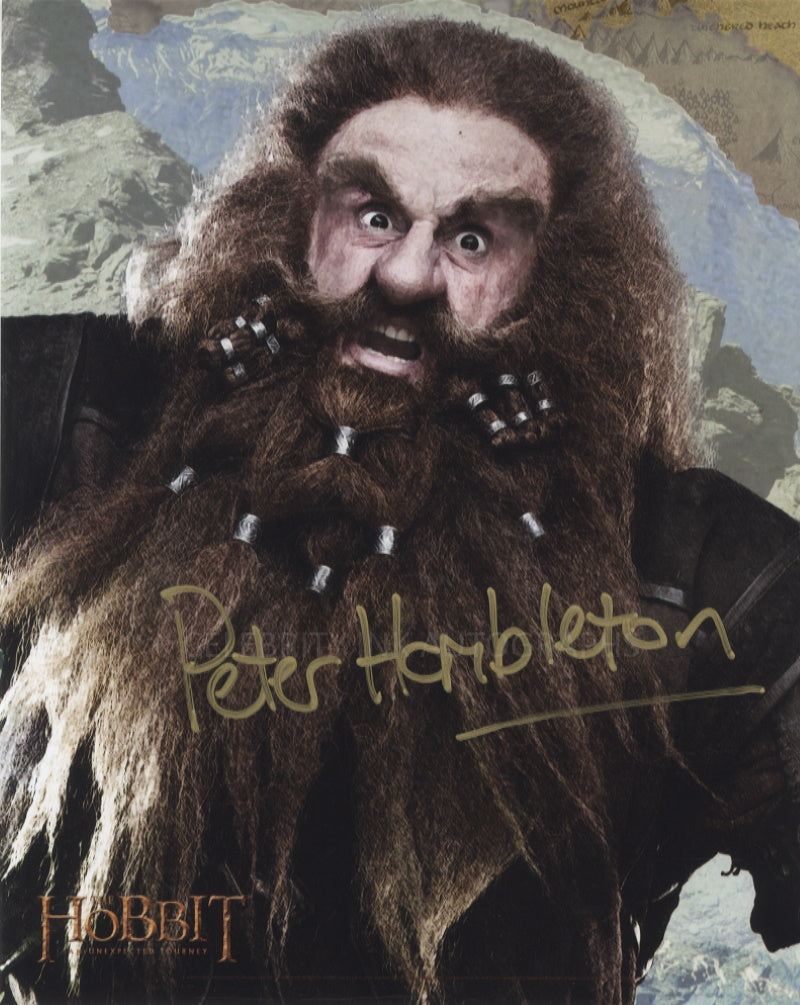 PETER HAMBLETON as Gloin - The Hobbit