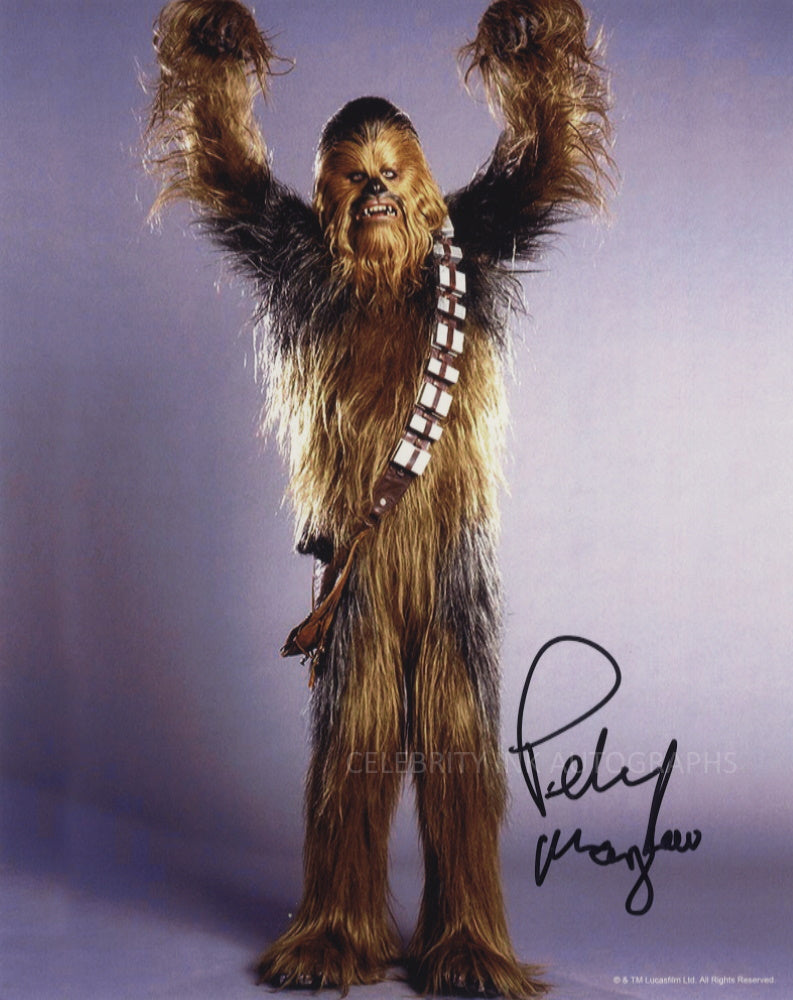 PETER MAYHEW as Chewbacca - Star Wars – Celebrity Ink Autographs