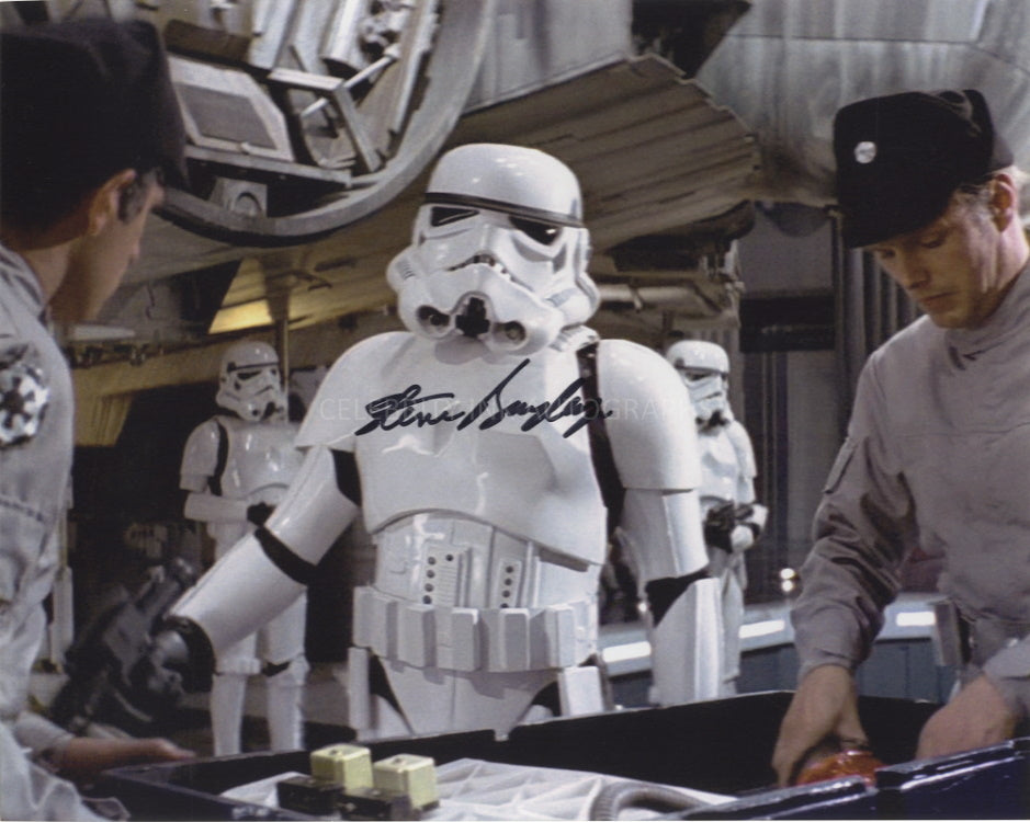 STEPHEN BAYLEY as a Stormtrooper - Star Wars