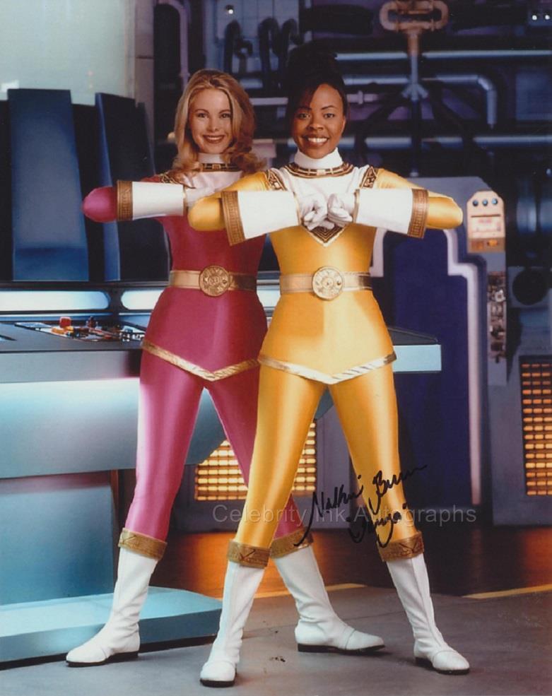 NAKIA BURRISE as Tanya Sloane - The Yellow Power Ranger - Mighty Morphin Power Rangers