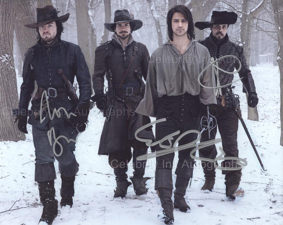THE MUSKETEERS - Multi Signed Cast Photo - 3 Autographs