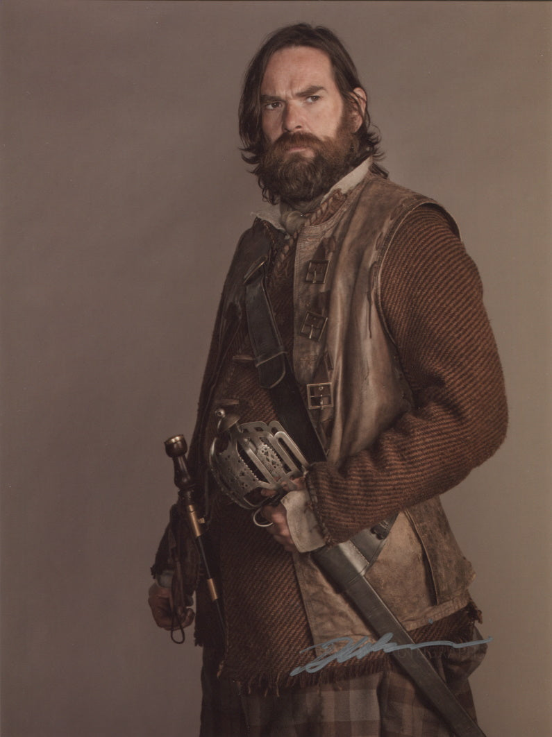 DUNCAN LACROIX as Murtagh Fraser - Outlander (20cm x 25cm)