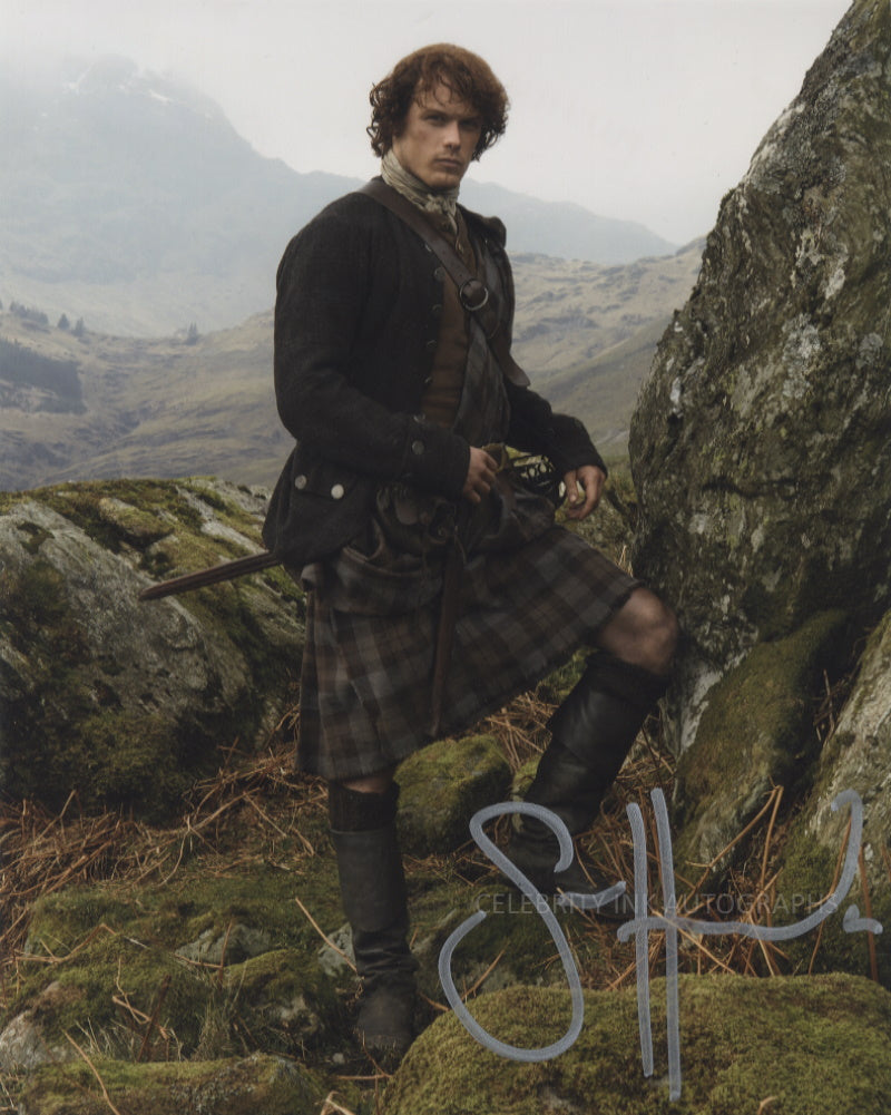 SAM HEUGHAN as Jamie Fraser  - Outlander