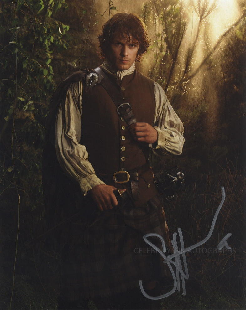 SAM HEUGHAN as Jamie Fraser  - Outlander
