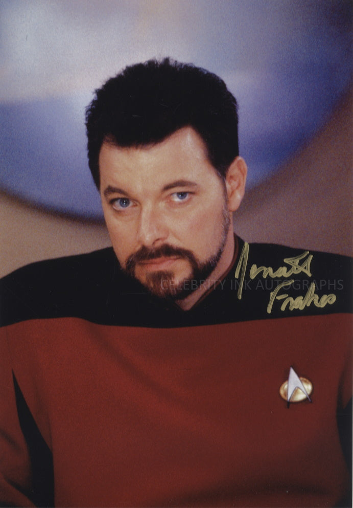 JONATHAN FRAKES as William Riker - Star Trek: TNG - 7"x10"