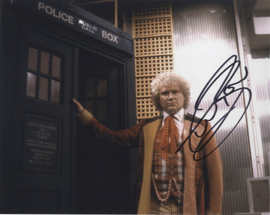 COLIN BAKER as The 6th Doctor - Doctor Who – Celebrity Ink Autographs
