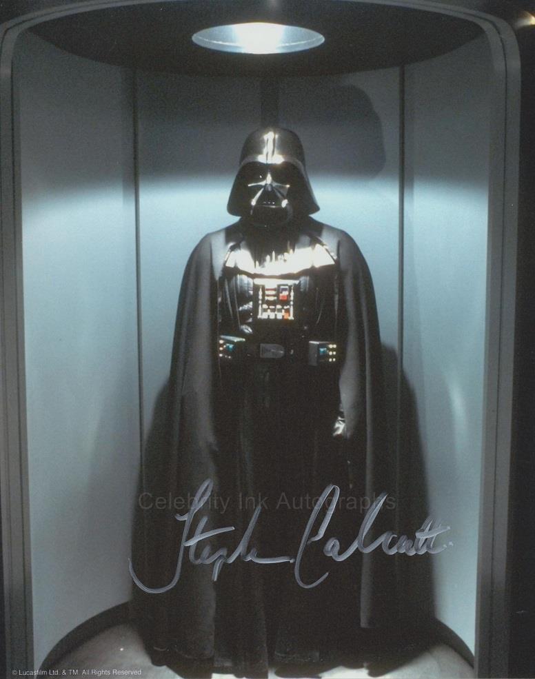 STEPHEN CALCUTT as the Darth Vader Stand-In  -  Star Wars: Episode IV