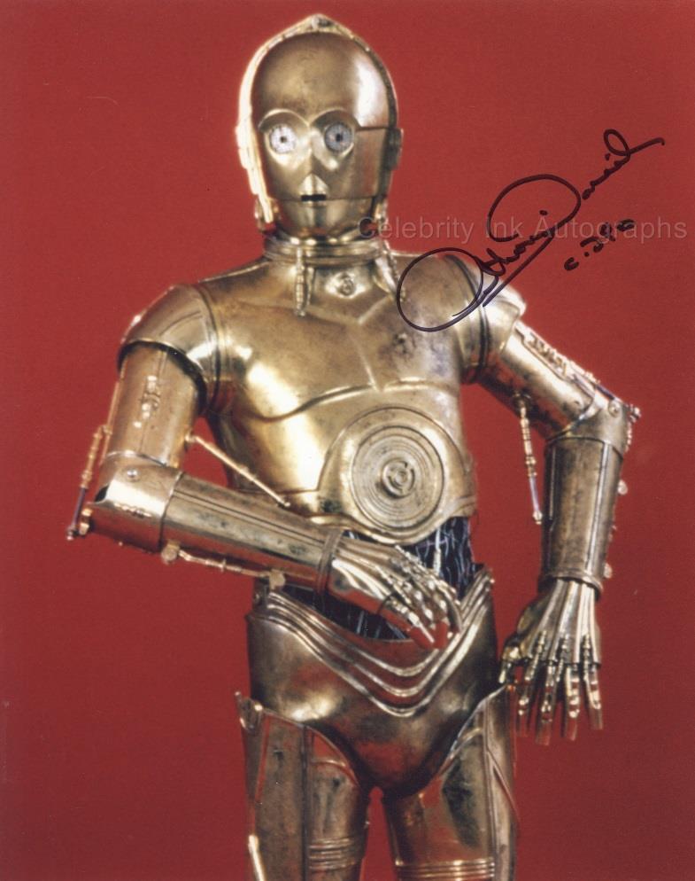 ANTHONY DANIELS as C-3PO - Star Wars