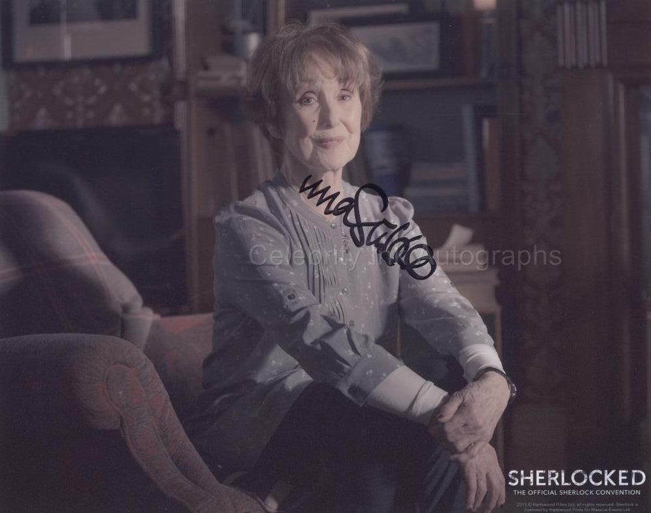 UNA STUBBS as Mrs. Hudson - Sherlock