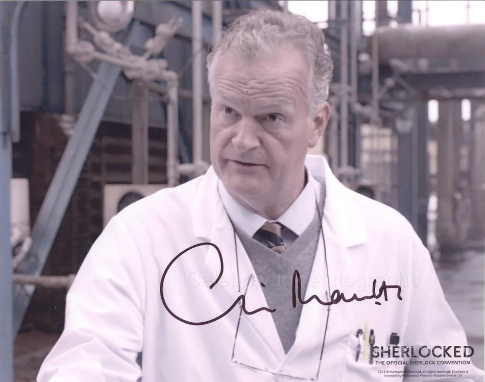 CLIVE MANTLE as Dr. Frankland - Sherlock