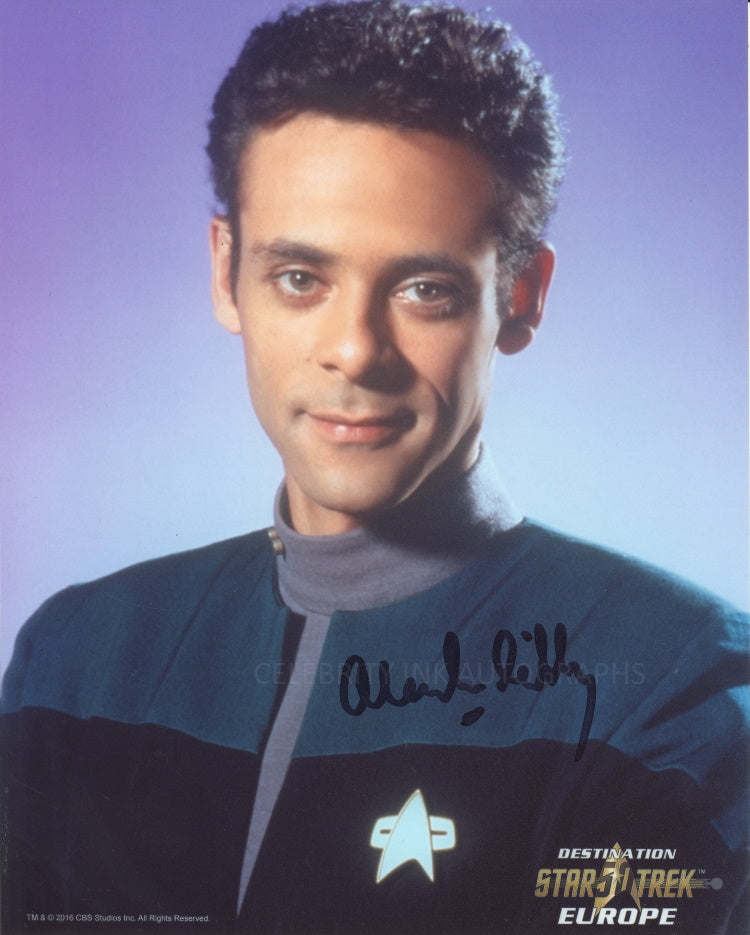 ALEXANDER SIDDIG as Dr. Julian Bashir Star Trek DS9 SIGNED AUTOGRAPH Figure 2024 (bin