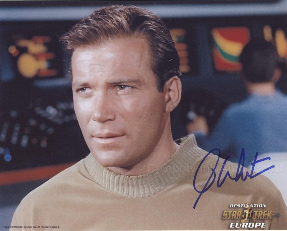 WILLIAM SHATNER as Captain James T. Kirk - Star Trek