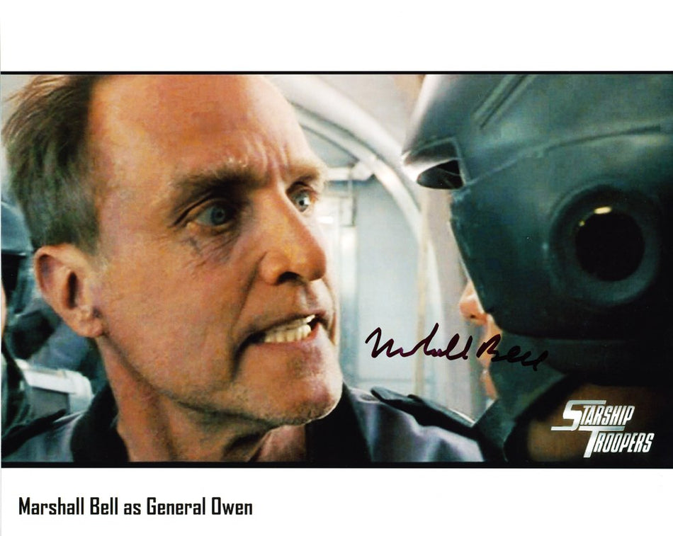 MARSHALL BELL as General Owen - Starship Troopers