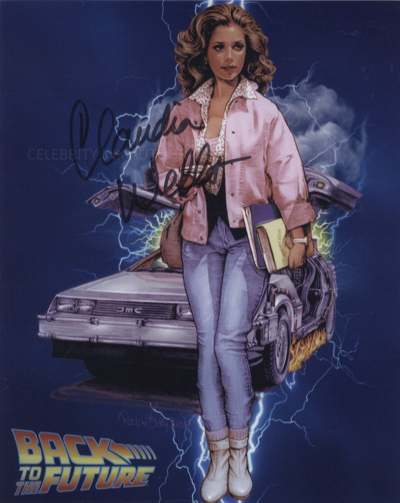CLAUDIA WELLS as Jennifer Parker - Back To The Future