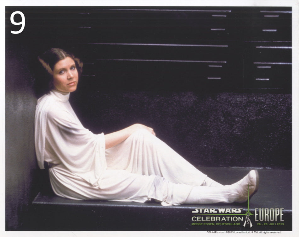 09 - Leia Death Star Cell Celebration Blank 8"x10" Photo