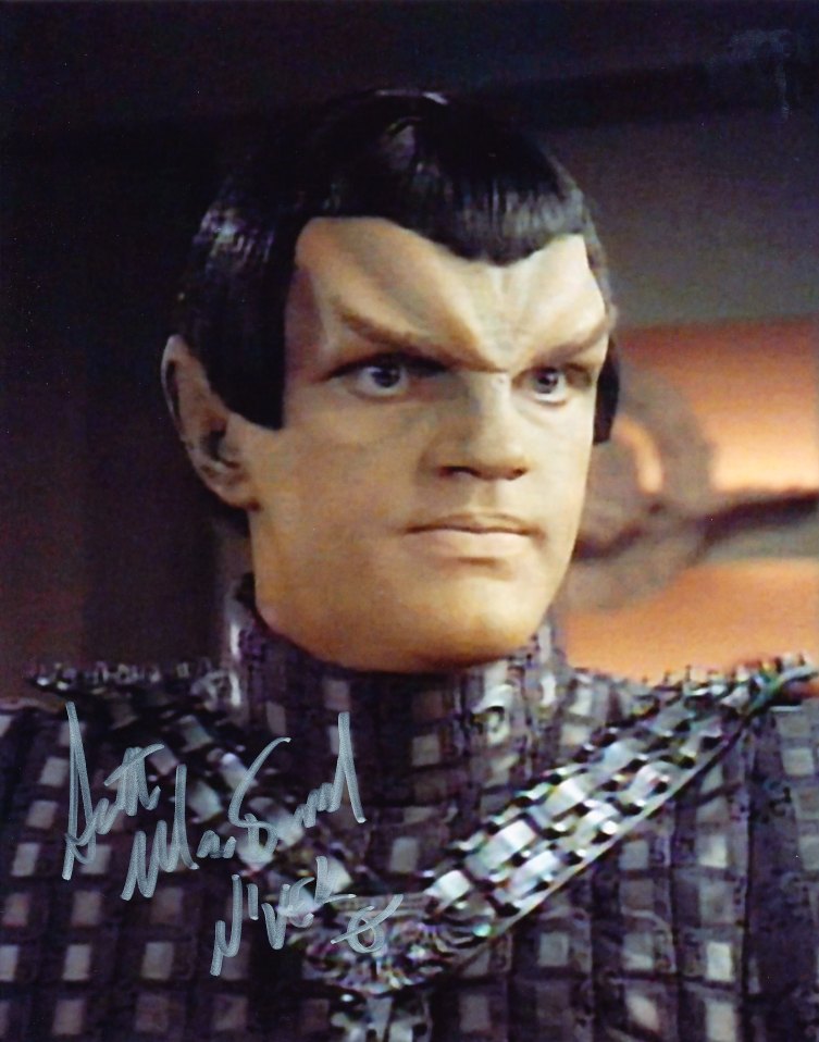 SCOTT MacDONALD as Subcommander N'Vek - Star Trek: TNG