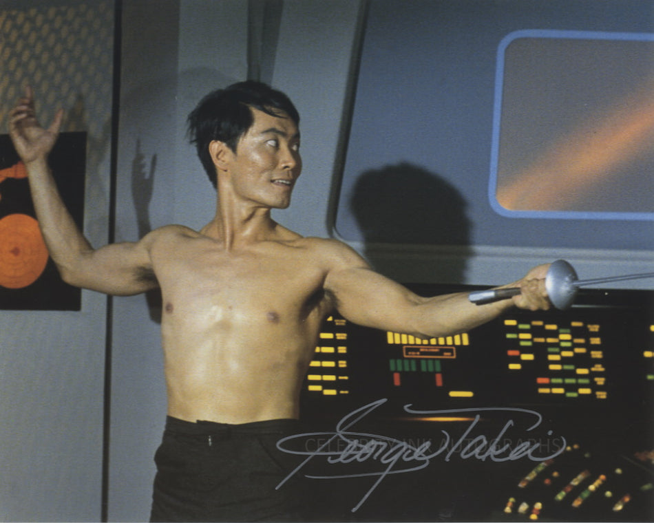 GEORGE TAKEI as Hikaru Sulu - Star Trek