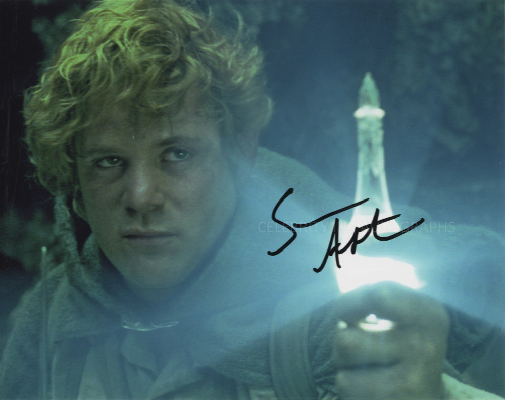 SEAN ASTIN as Samwise Gamgee - Lord Of The Rings – Celebrity Ink Autographs