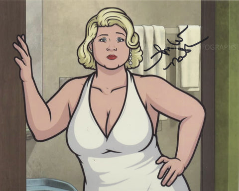 AMBER NASH as the voice of Pam Poovey - Archer – Celebrity Ink Autographs