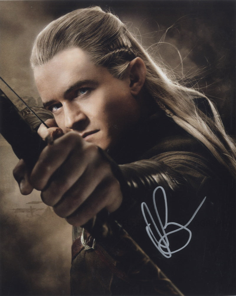 ORLANDO BLOOM as Legolas - The Hobbit - SWAU Athenticated