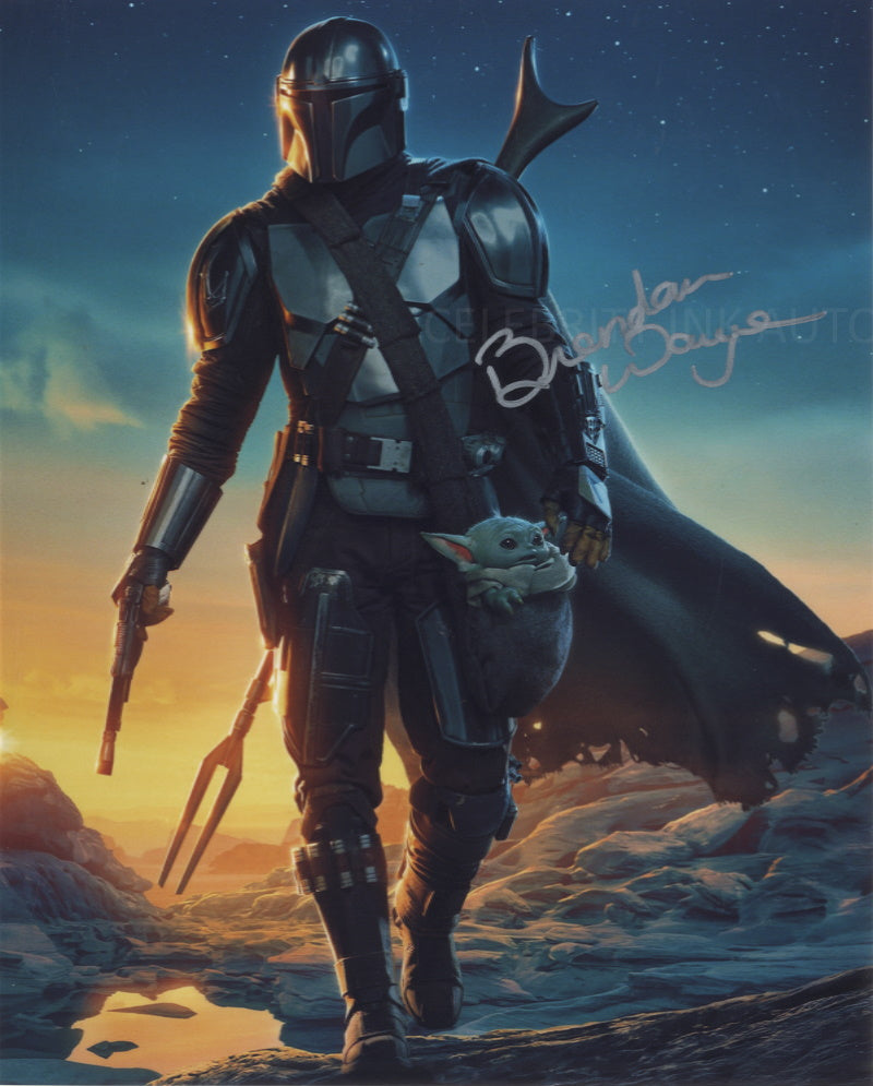 BRENDAN WAYNE as The Mandalorian - The Mandalorian – Celebrity Ink ...