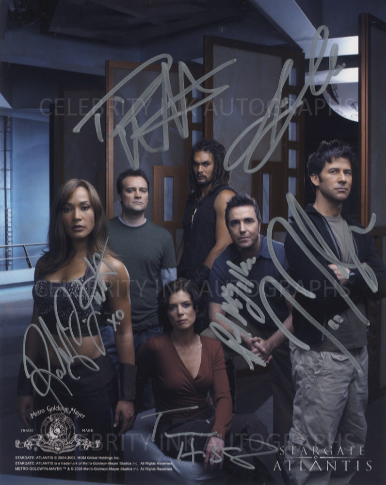 STARGATE: ATLANTIS - Multi Signed Photo - 6 Autographs