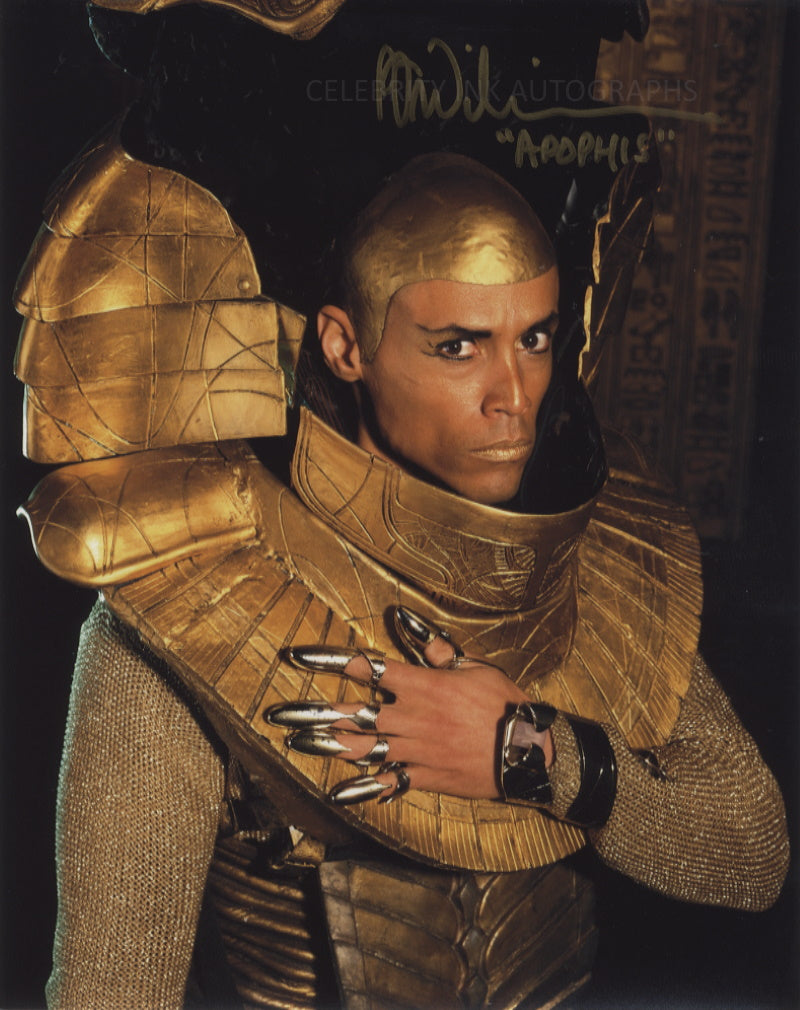 Apothis Actor PETER WILLIAMS as Apophis - Stargate SG-1 – Celebrity Ink Autographs