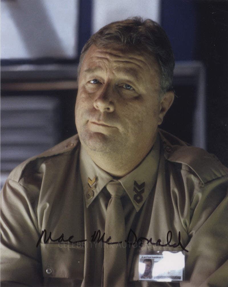 MAC McDONALD as Capt. Frank Hollister - Red Dwarf
