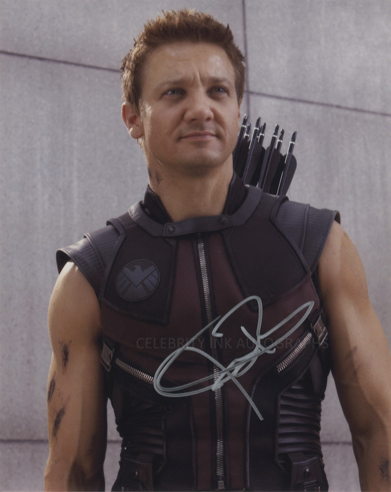 JEREMY RENNER as Clint Barton / Hawkeye - The Avengers