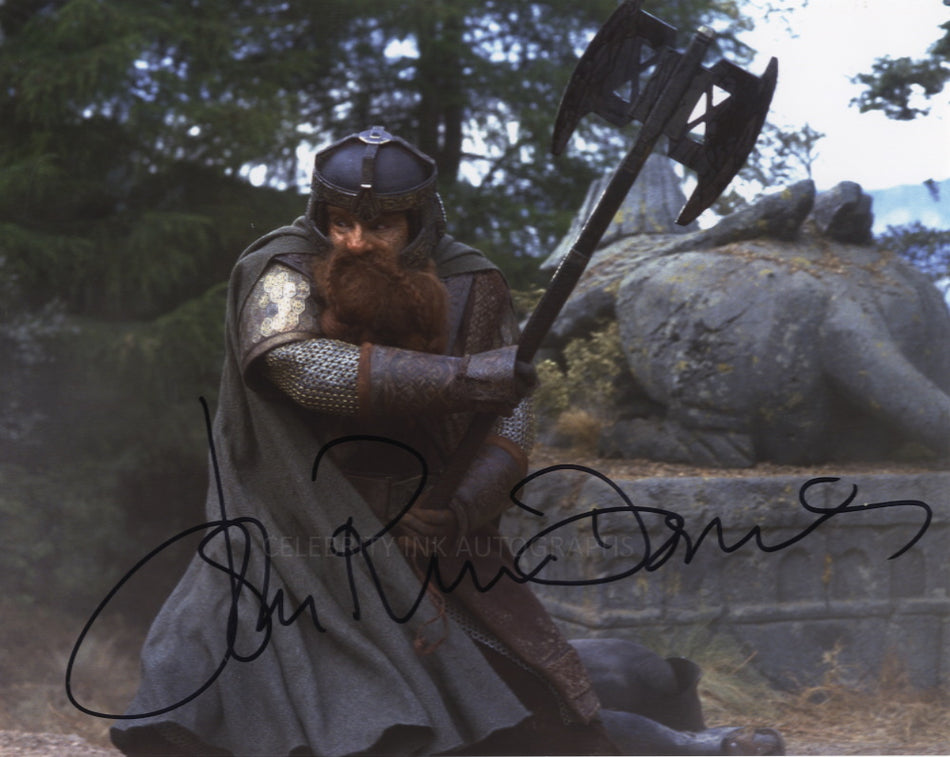 JOHN RHYS-DAVIES as Gimli Son Of Gloin - Lord Of The Rings