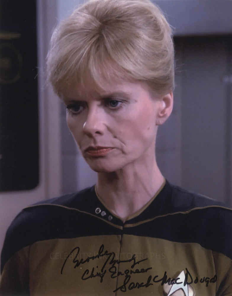 BROOKE BUNDY as Sarah MacDougal - Star Trek: TNG