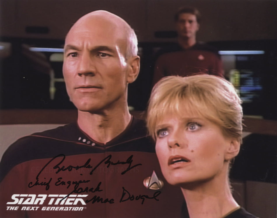 BROOKE BUNDY as Sarah MacDougal - Star Trek: TNG