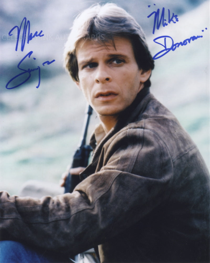 Marc Singer Actor MARC SINGER as Mike Donovan - V- The Series – Celebrity Ink Autographs