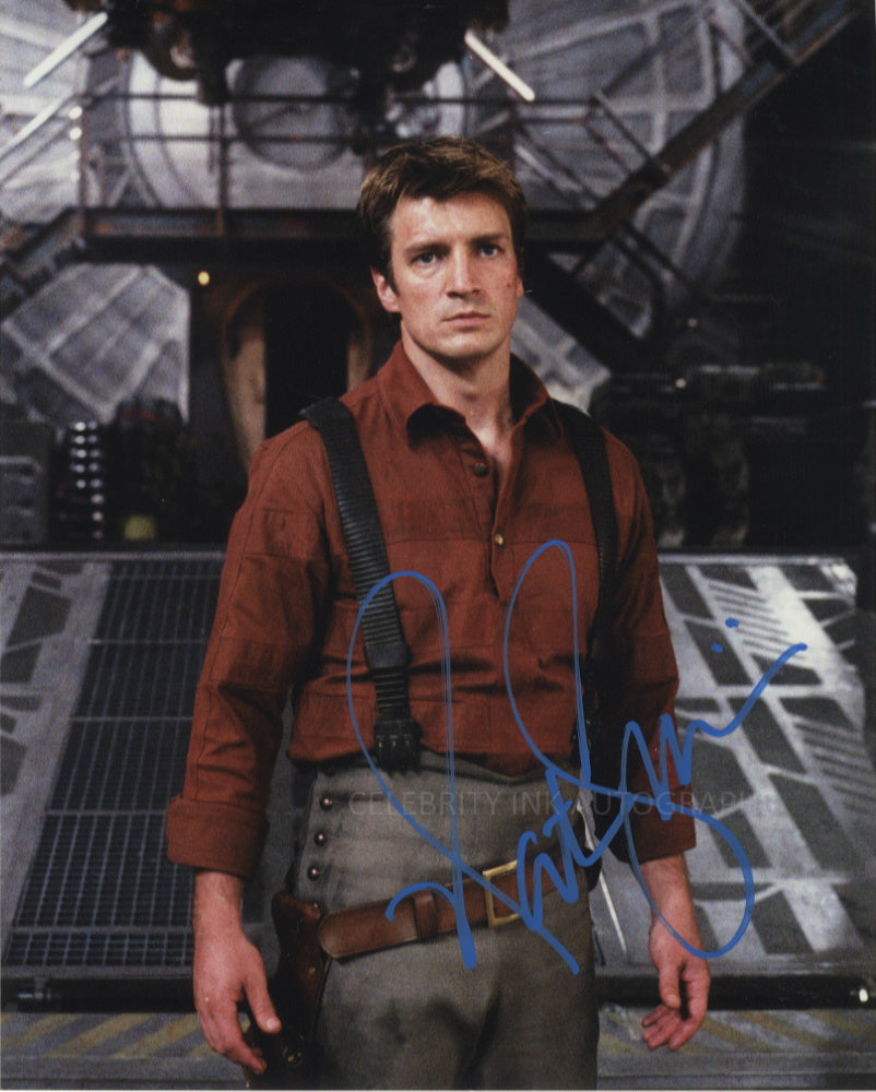 NATHAN FILLION as Mal Reynolds - Serenity / Firefly