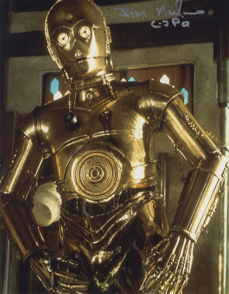 JIM MARLOW as C-3PO / Prop Dept. - Star Wars