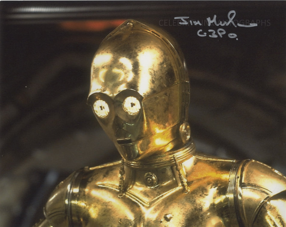 JIM MARLOW as C-3PO / Prop Dept. - Star Wars