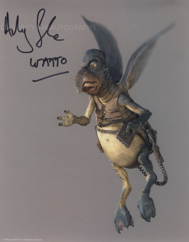 ANDY SECOMBE as the voice of Watto - Star Wars: The Phantom Menace