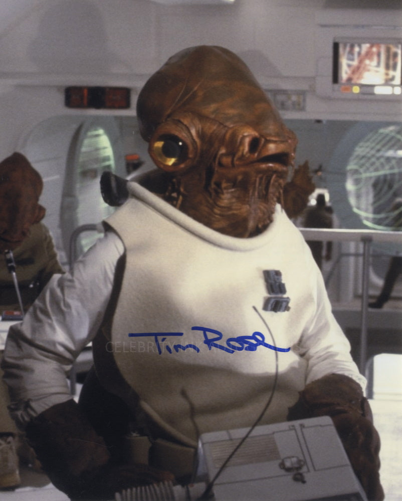 TIM ROSE as Admiral Ackbar - Star Wars