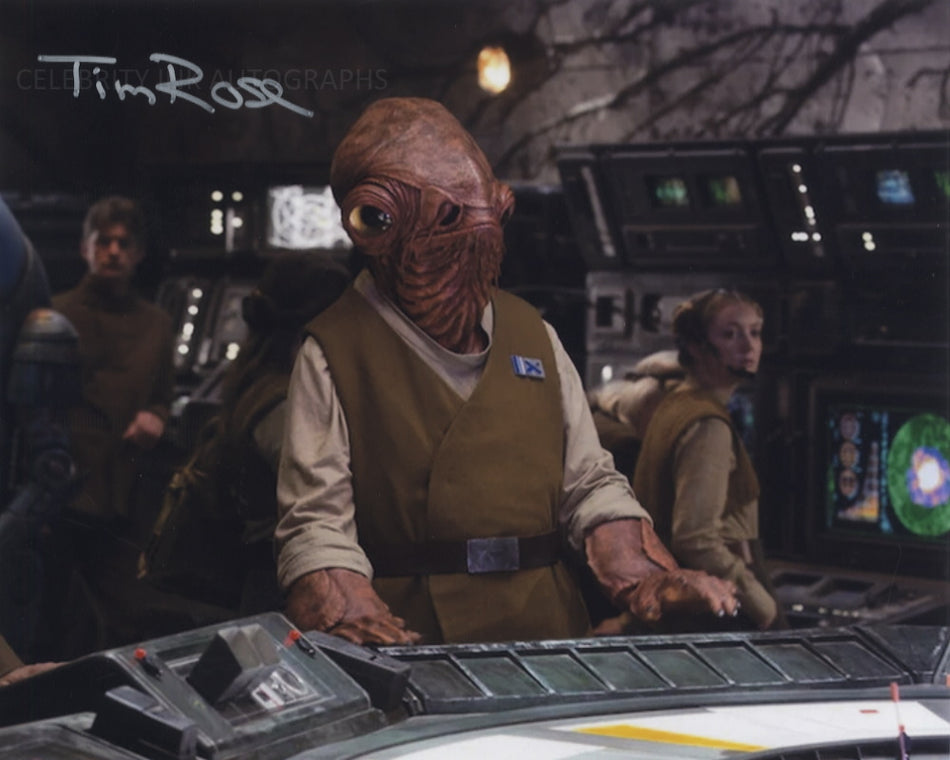 TIM ROSE as a Mon Calamari Officer - Star Wars