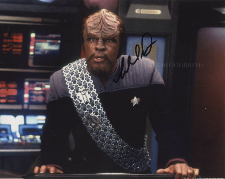 MICHAEL DORN as Worf - Star Trek: TNG / DS9