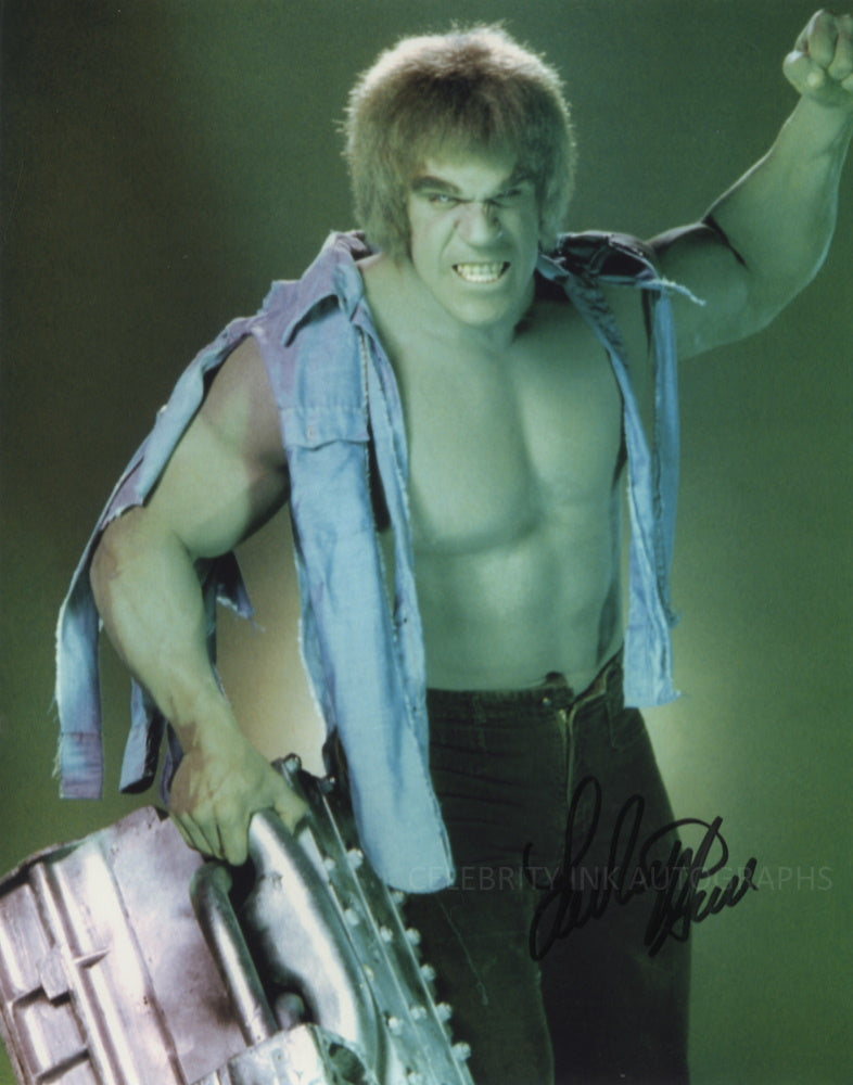 LOU FERRIGNO as the Incredible Hulk (TV)