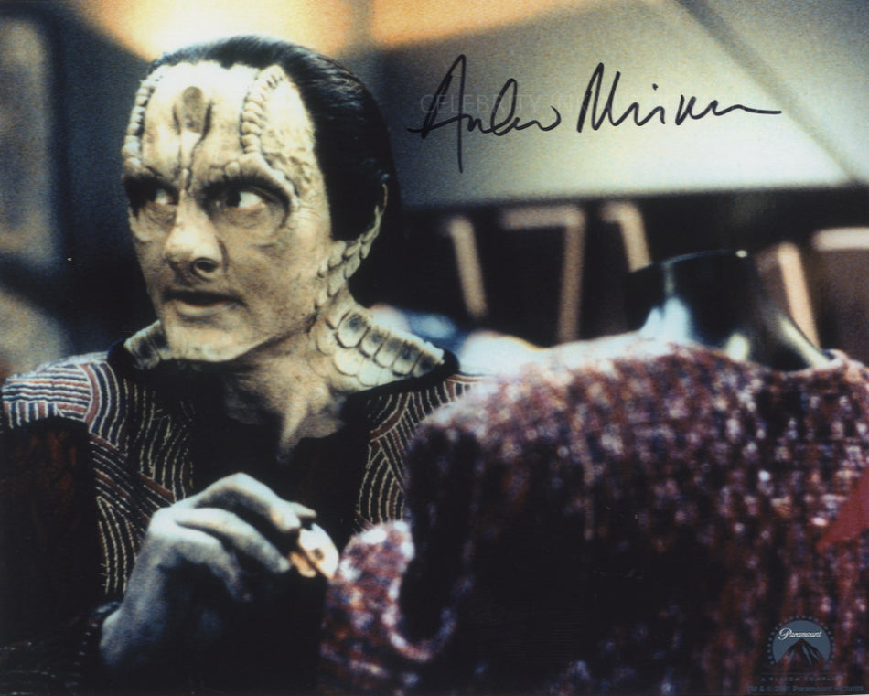 ANDREW ROBINSON as Garak - Star Trek: DS9