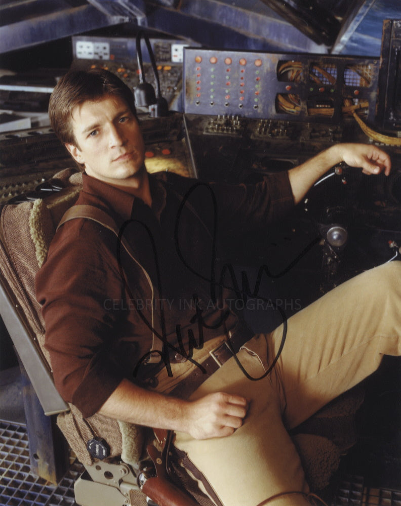 NATHAN FILLION as Mal Reynolds - Serenity / Firefly