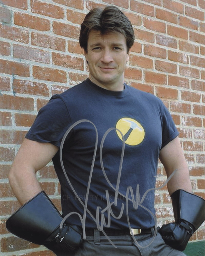 NATHAN FILLION as Captain Hammer - Dr. Horrible's Sing-Along Blog