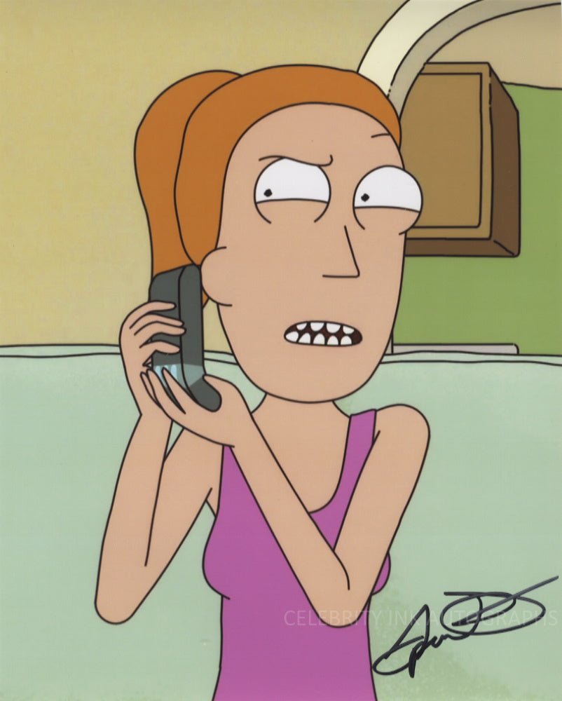 SPENCER GRAMMER as The Voice Of Summer Smith - Rick And Morty