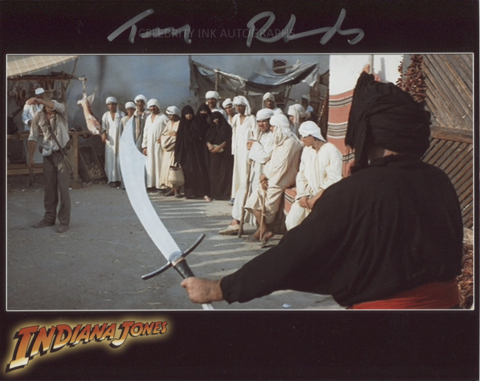TERRY RICHARDS as The Arab Swordsman - Raiders Of The Lost Ark