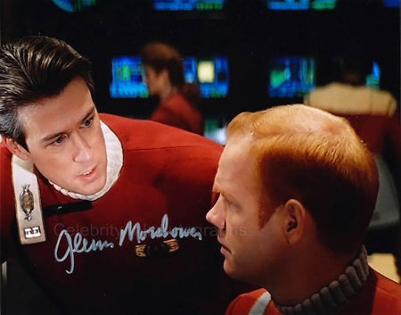 GLENN MORSHOWER as the Enterprise-B Navigator - Star Trek: Generations