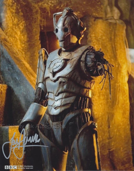 JON DAVEY as a Cyberman - Doctor Who