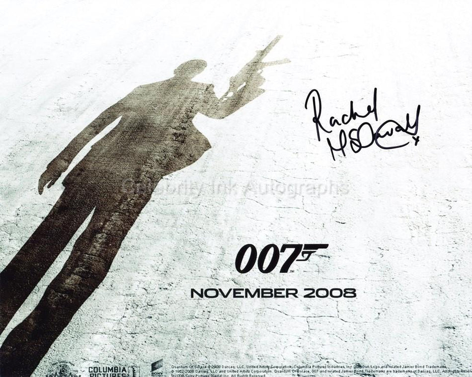 RACHEL McDOWALL - as CIA Flight Attendant - James Bond Quantum Of Solace